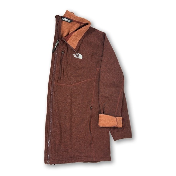 The North Face Other - Men's M The North Face Gordon Lyons Sweater  Heather Rust Red Fleece Jacket Logo